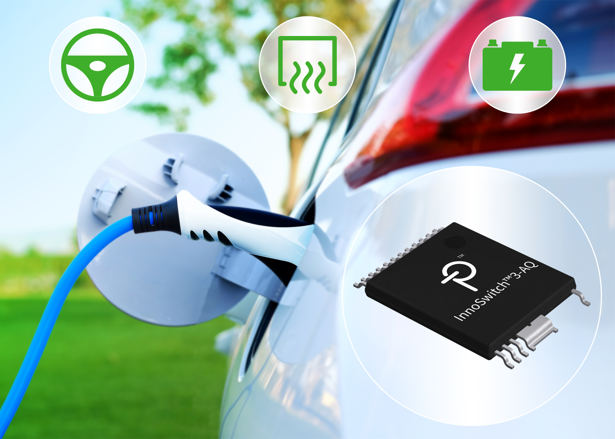 Flyback Switcher IC for Automotive BEV and PHEV Applications